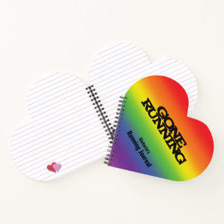 Benutzerdefiniertes Regenbogenschaltblatt Notizblock