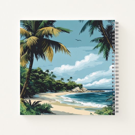 Benutzerdefiniertes Reisejournal Notizblock (Rückseite)