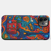 Benutzerdefiniertes Reisemanifest iPhone Cover (Rückseite (Horizontal))