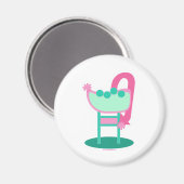 Benutzerdefiniertes Retro-50er-Zeichen Magnet (Vorderseite/Rückseite)