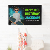 Benutzerdefiniertes Retro-Bootleg-Rap-Geburtstags- Banner (Insitu)