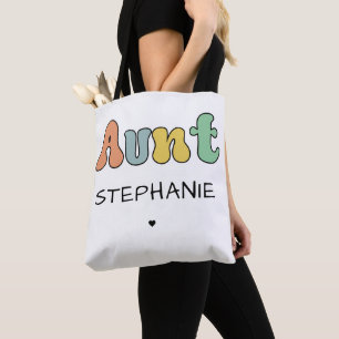 Benutzerdefiniertes Retro-Geschenk   Tante Persona Tasche