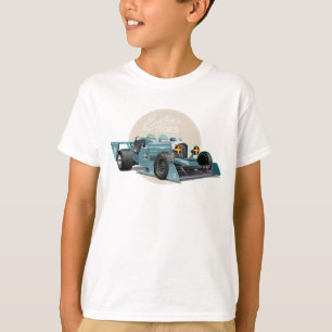 Benutzerdefiniertes Retro-Rennwagen-Konzept T-Shirt