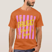 Benutzerdefiniertes Retro-Schulgeist-Maskottchen-T T-Shirt (Vorderseite)