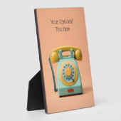 Benutzerdefiniertes Retro-Telefon Fotoplatte (Seite)