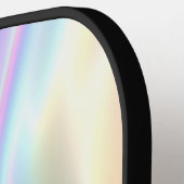 Benutzerdefiniertes Retrogramm für Regenbogenfarbe Pickleball Schläger (Linke Seite)