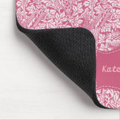 Benutzerdefiniertes rosa Chintz Mousepad (Ecke)