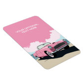 Benutzerdefiniertes rosa klassisches Auto Magnet (Rechte Seite)
