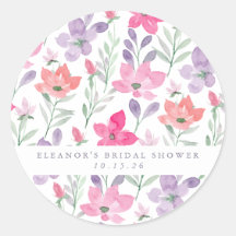 Benutzerdefiniertes rosa Lila Brautparty