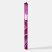 Benutzerdefiniertes rosa schwarzfarbene Diamanten  iPhone Hülle (Rechte Seite)