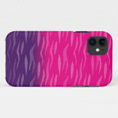 Benutzerdefiniertes Rosa und Lila Design Case-Mate iPhone Hülle (Rückseite (Horizontal))