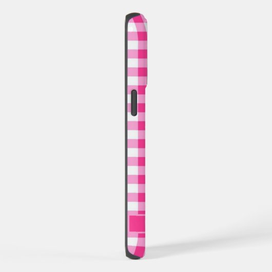 Benutzerdefiniertes, rosa, weißes, gekreuztes Must iPhone Hülle (Rechte Seite)