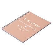 Benutzerdefiniertes Rosa, wo alles den Valentinsta Notizblock (Linke Seite)