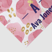 Benutzerdefiniertes rosafarbenes Blumenzettel - Pe Seidenpapier (Detail)