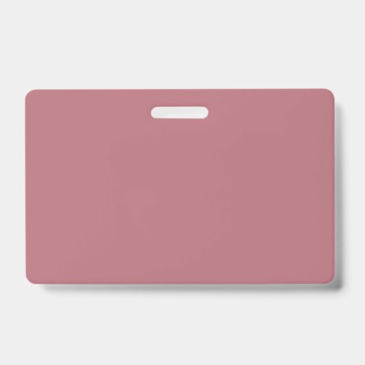 Benutzerdefiniertes roségold PVC-Abzeichen Ausweis (Vorderseite)
