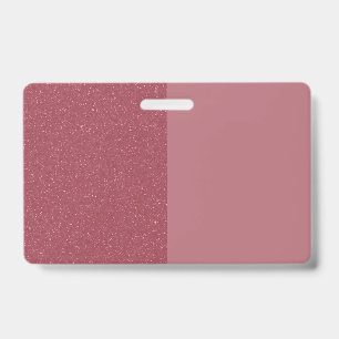 Benutzerdefiniertes Roségold-Zweiton-Abzeichen Ausweis