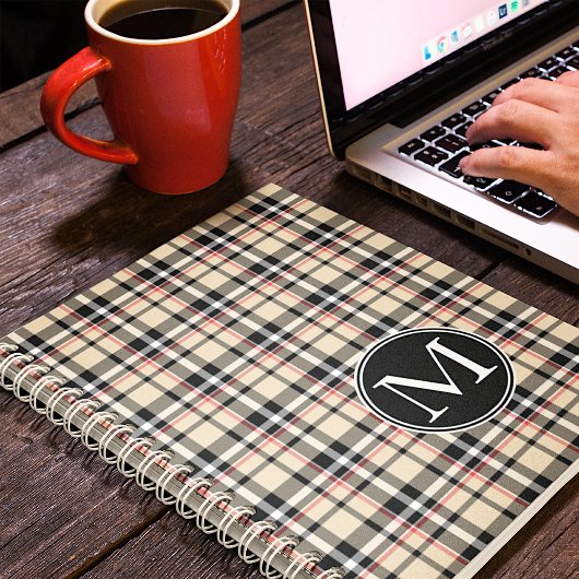 Benutzerdefiniertes rotes Beige Schwarz-weiße Quad Planer