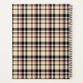 Benutzerdefiniertes rotes Beige Schwarz-weiße Quad Planer (Rückseite)