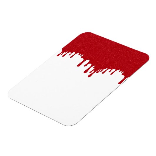 Benutzerdefiniertes rotes Druckmagazin - Fett und Magnet (Linke Seite)