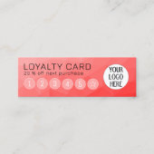 Benutzerdefiniertes rotes Gradient Geometric Mesh Treuekarte (Vorderseite)