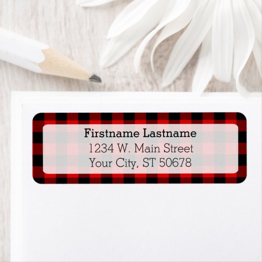 Benutzerdefiniertes rotes Schwarzes Land Karo Kari (Insitu)