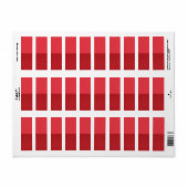 Benutzerdefiniertes rotes Texturteil - Anpassbar (Vorne)