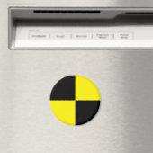 Benutzerdefiniertes rotes verbotenes Zeichen Kühls Magnet (In Situ (Geschirrspüler))