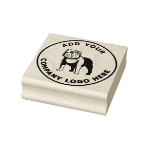 Benutzerdefiniertes Round-Business-Logo erstellen Gummistempel