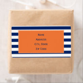 Benutzerdefiniertes Royal Blue Stripes-Muster mit  (Insitu)