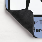 Benutzerdefiniertes Runner-Logo Mousepad (Ecke)