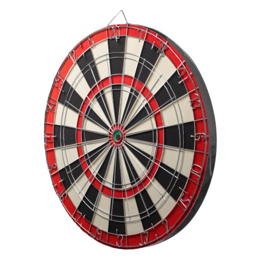 Benutzerdefiniertes Rustikales Dartboard Dartscheibe (Vorderseite rechts)