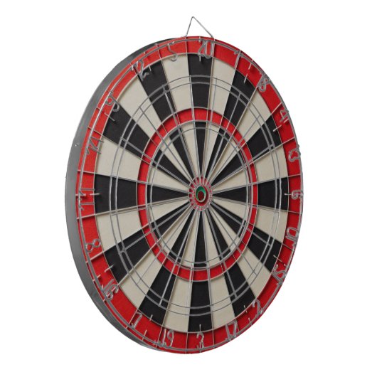 Benutzerdefiniertes Rustikales Dartboard Dartscheibe (Vorderseite Links)