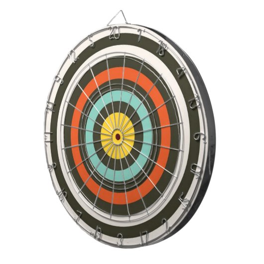 Benutzerdefiniertes Rustikales Dartboard Dartscheibe (Vorderseite rechts)