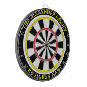 Benutzerdefiniertes Rustikales Dartboard Dartscheibe (Vorderseite Links)