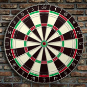 Benutzerdefiniertes Rustikales Dartboard Dartscheibe