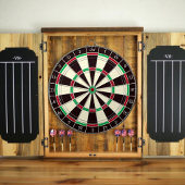 Benutzerdefiniertes Rustikales Dartboard Dartscheibe