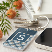 Benutzerdefiniertes rustikales, dunkelbraunes Must Schlüsselanhänger (Vorderseite rechts)