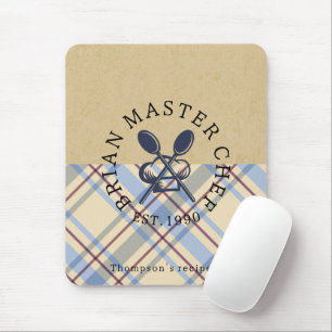 Benutzerdefiniertes rustikales Kraftpapier und Tar Mousepad