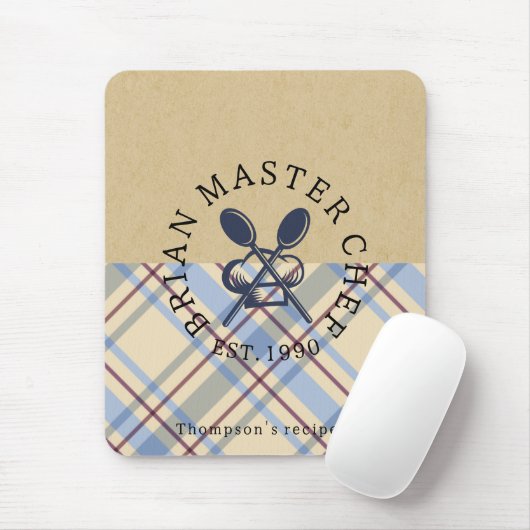 Benutzerdefiniertes rustikales Kraftpapier und Tar Mousepad (Mit Mouse)