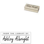 Benutzerdefiniertes rustikales Pinselskript "aus d Gummistempel (Stempel)