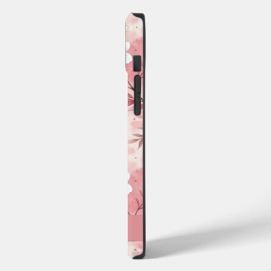 Benutzerdefiniertes Sakura-Blume-Muster Rosa Case-Mate iPhone Hülle (Rückseite / Links)