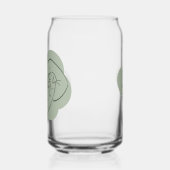 Benutzerdefiniertes Salbeigrün Labrador Glas | Ges (Links)