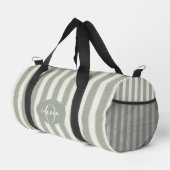Benutzerdefiniertes Salbeigrün, Personalisierte ge Duffle Bag (Rechte Ecke)