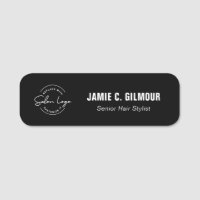 Benutzerdefiniertes Salon-Logo-Mitarbeiter-Magnet 