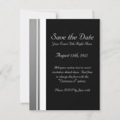 Benutzerdefiniertes Save the Date (Rückseite)