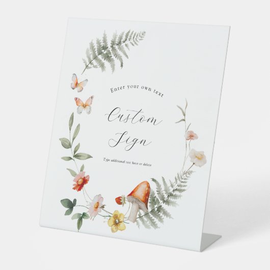 Benutzerdefiniertes Schild für den verzauberten Wa (Vorderseite)