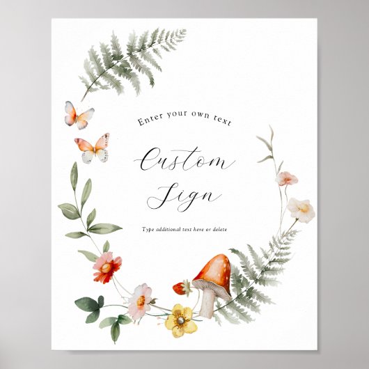 Benutzerdefiniertes Schild für den verzauberten Wa (Vorne)