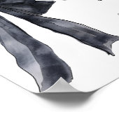 Benutzerdefiniertes Schild Schwarzer Bug - französ (Ecke)