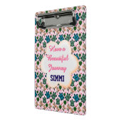 Benutzerdefiniertes Schildkrötenmuster Mini Klemmbrett (Gewinkelt2)