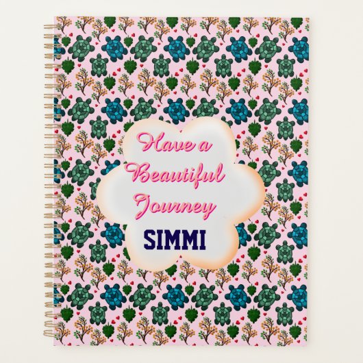 Benutzerdefiniertes Schildkrötenmuster Planer (Vorderseite)